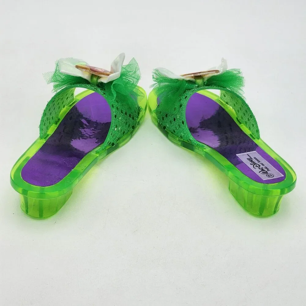 Disney Parks Vintage Little Mermaid Princess Ariel Dress Up Shoes Kid's Size 1-2